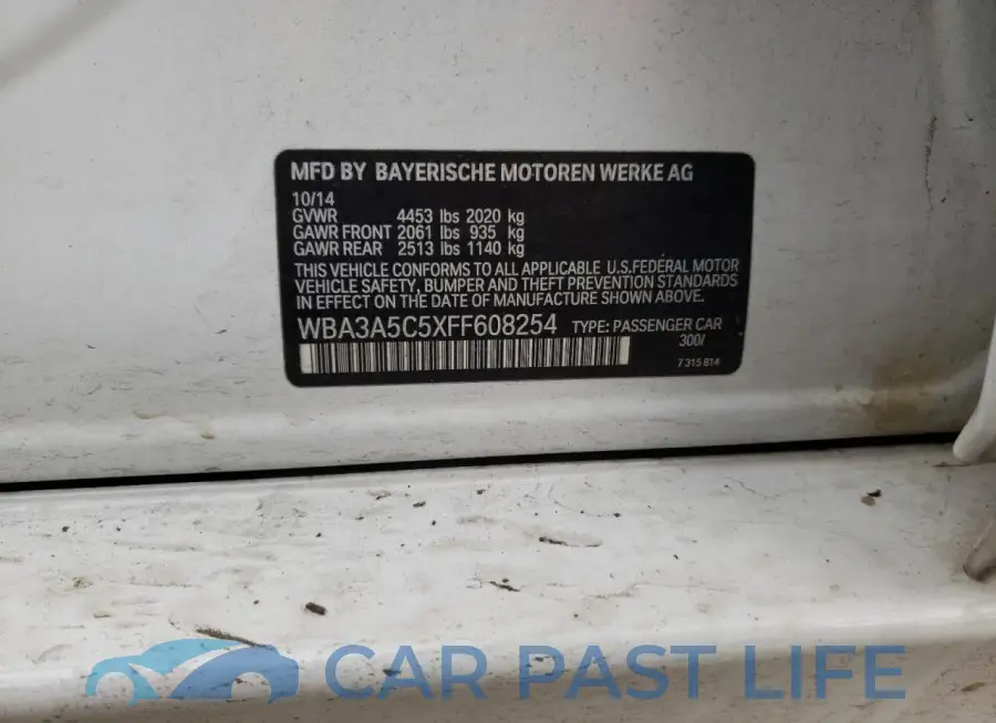 WBA3A5C5XFF608254# 12