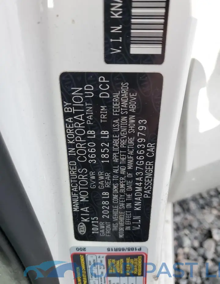 KNADM4A37G6639793# 12