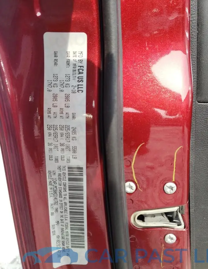 1C4PJMCB0KD141761# 12