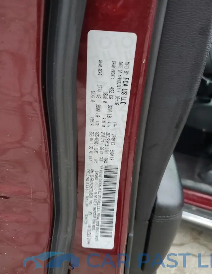 1C4RDJAG2HC710170# 13