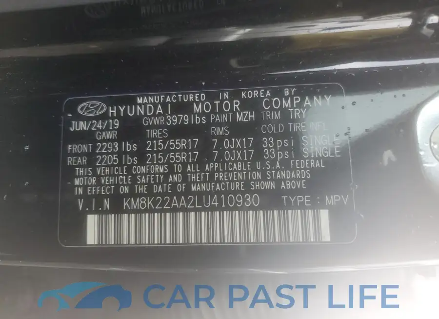 KM8K22AA2LU410930# 12