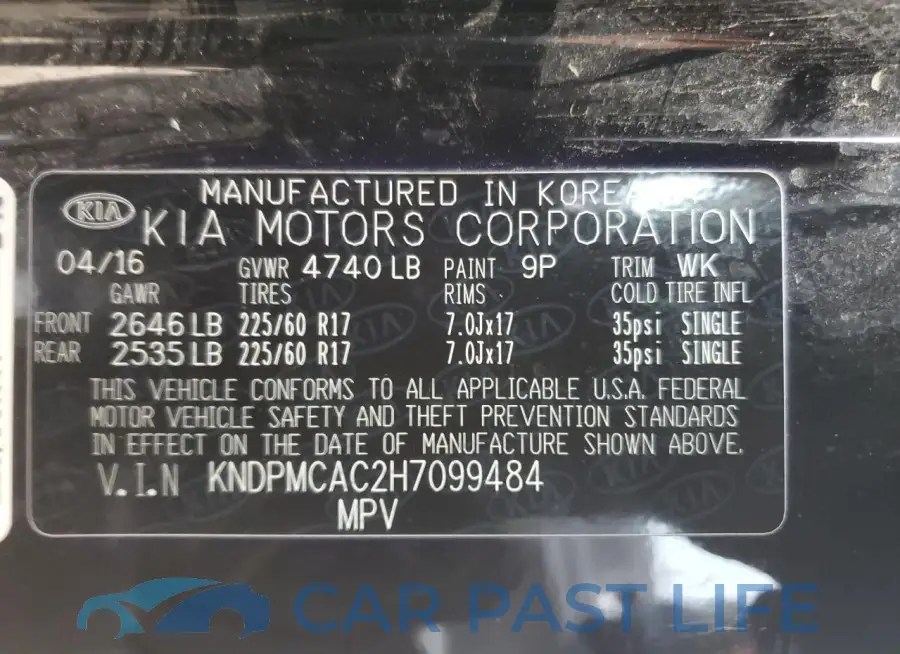 KNDPMCAC2H7099484# 13
