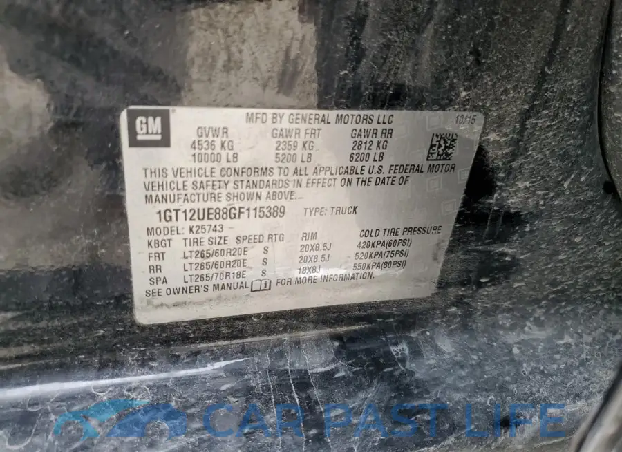1GT12UE88GF115389# 12