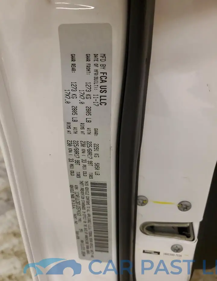 1C4PJLCB7JD574163# 12