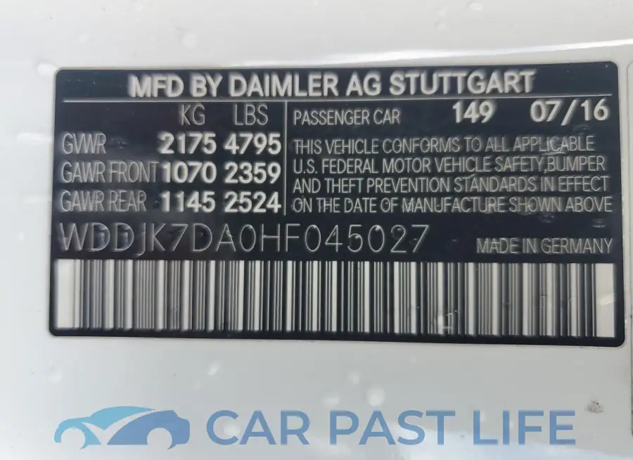 WDDJK7DA0HF045027# 13