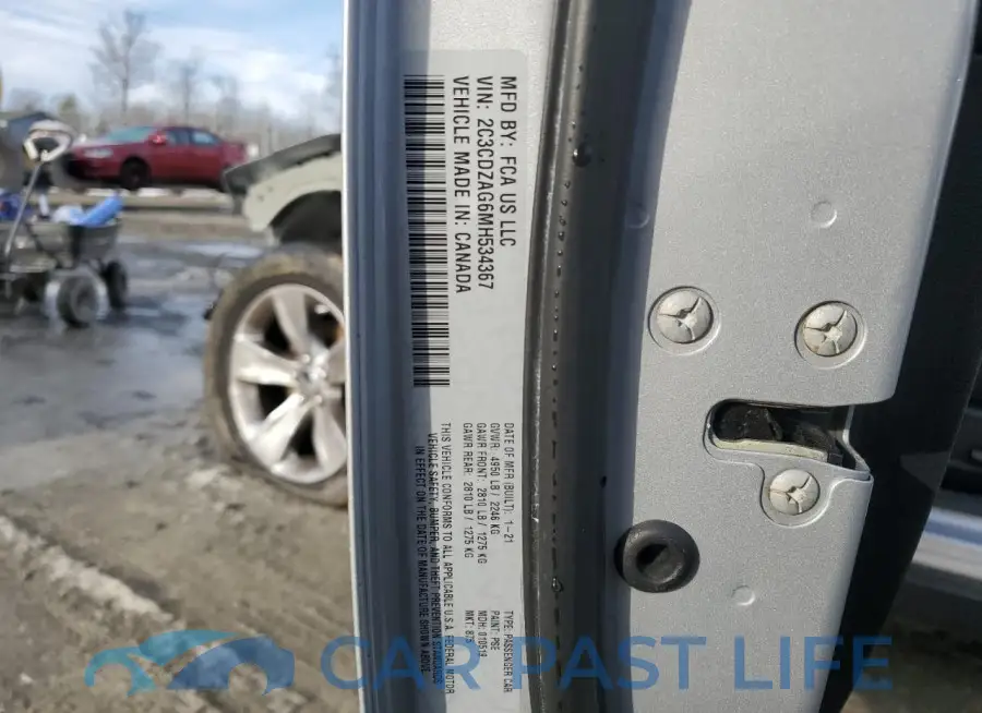 2C3CDZAG6MH534367# 12