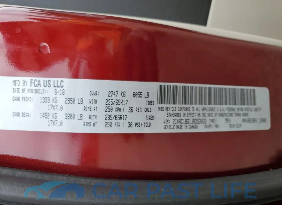 2C4RC1BG1JR353031# 13