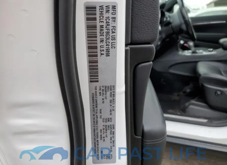 1C4RJFBG3LC419898# 13