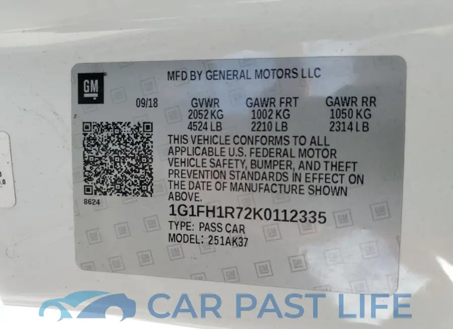 1G1FH1R72K0112335# 13