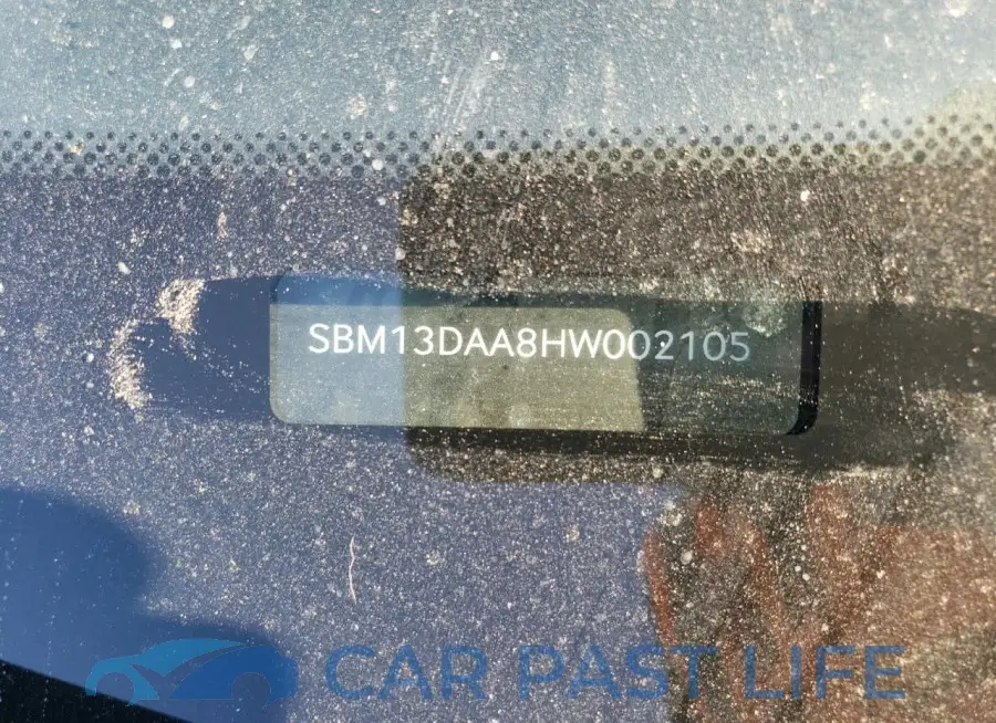 SBM13DAA8HW002105# 12