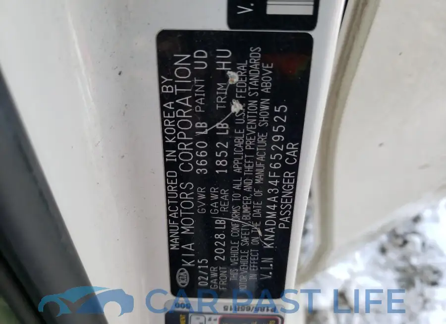 KNADM4A34F6529525# 12
