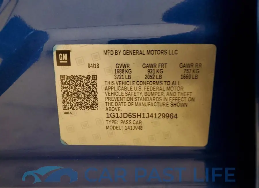 1G1JD6SH1J4129964# 13