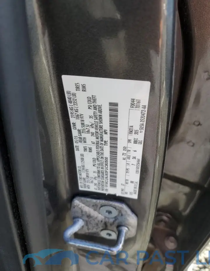 1FMCU9J93FUC80500# 12