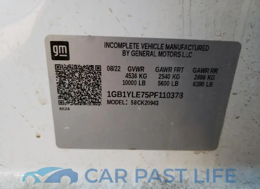 1GB1YLE75PF110378# 12