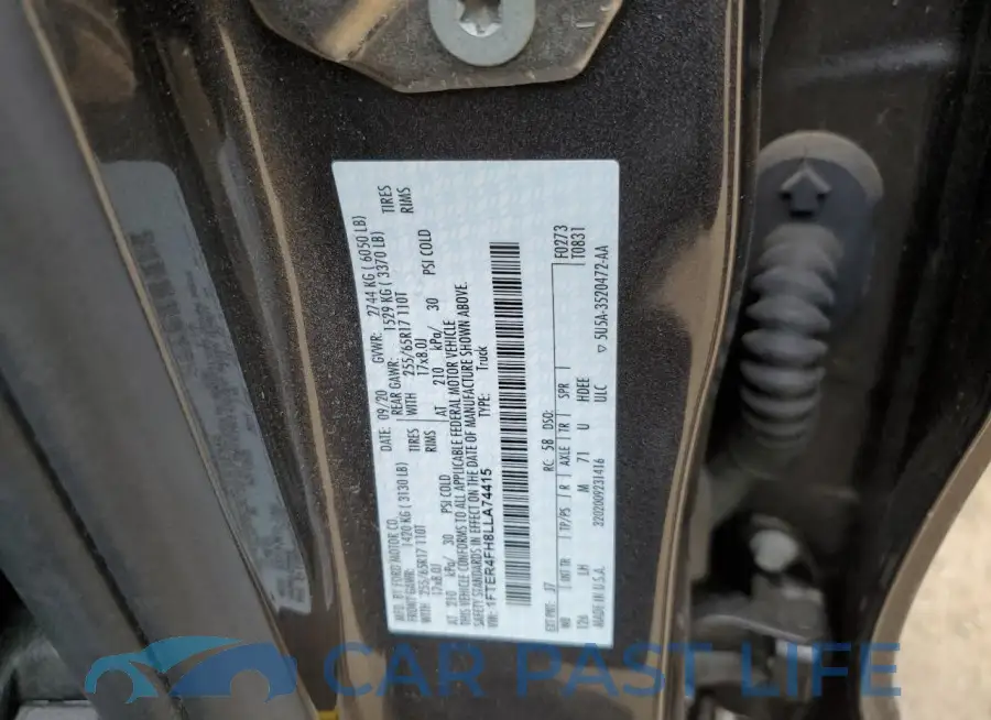 1FTER4FH8LLA74415# 12
