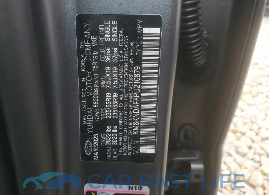 KM8KNDAF8PU210879# 12