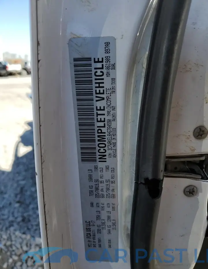 3C7WRKEL6HG764590# 12