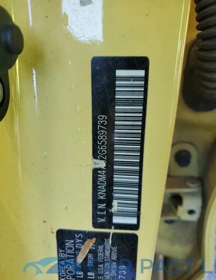 KNADM4A32G6589739# 12