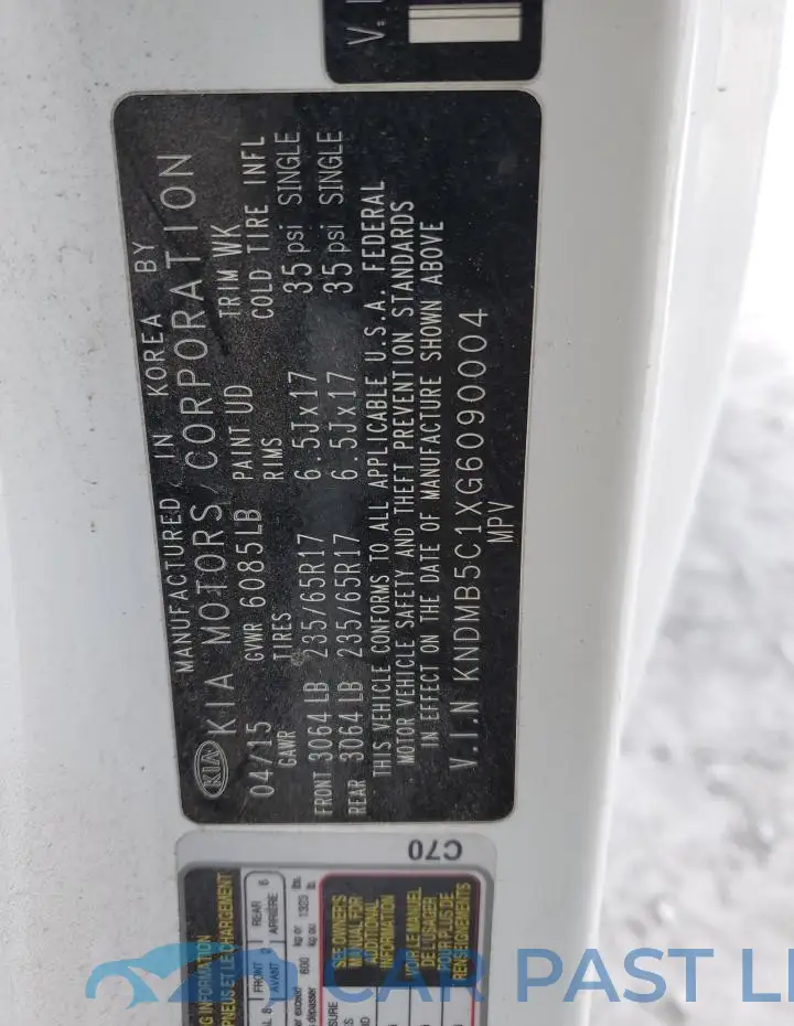 KNDMB5C1XG6090004# 13