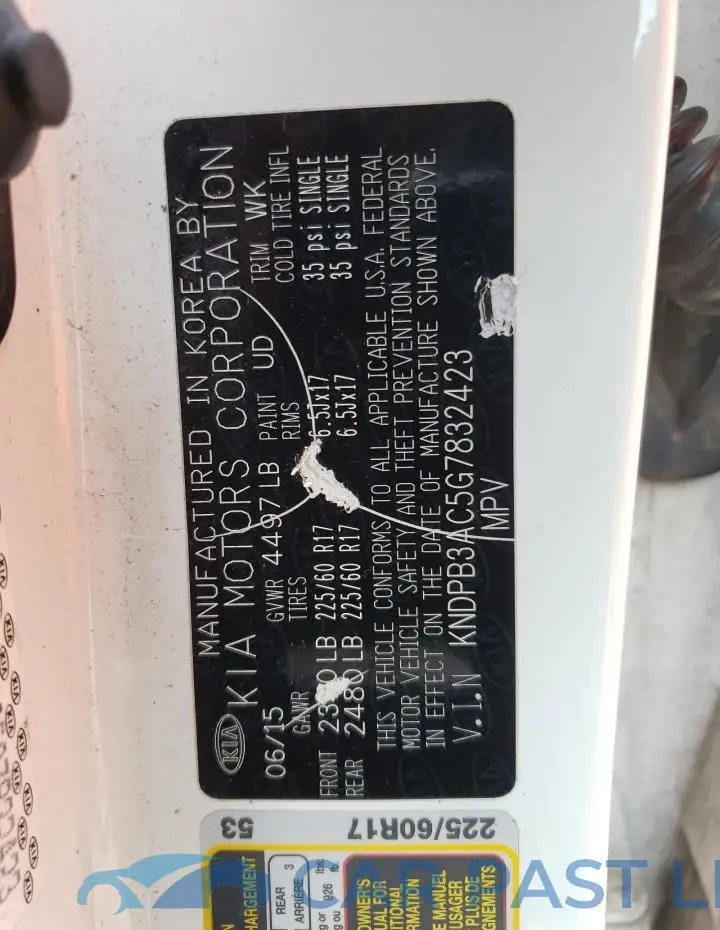 KNDPB3AC5G7832423# 13
