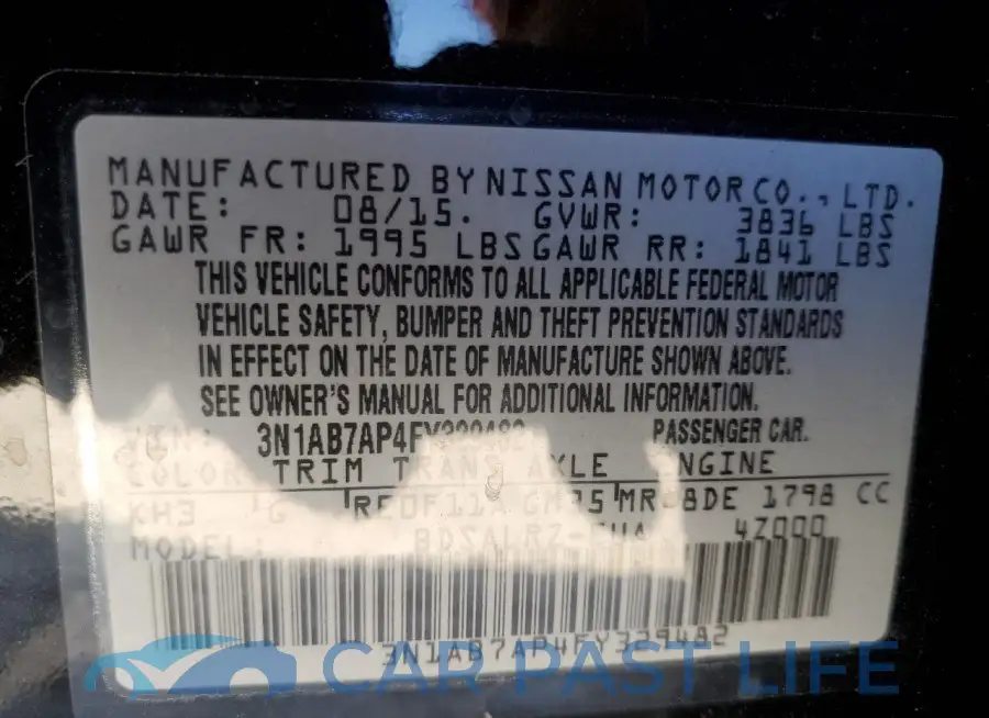 3N1AB7AP4FY329482# 12