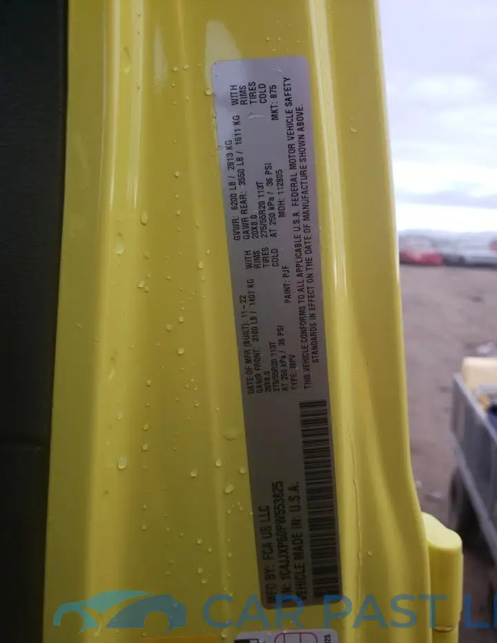1C4JJXP60PW553825# 13