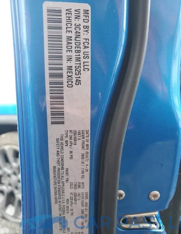 3C4NJDEB1MT525145# 14