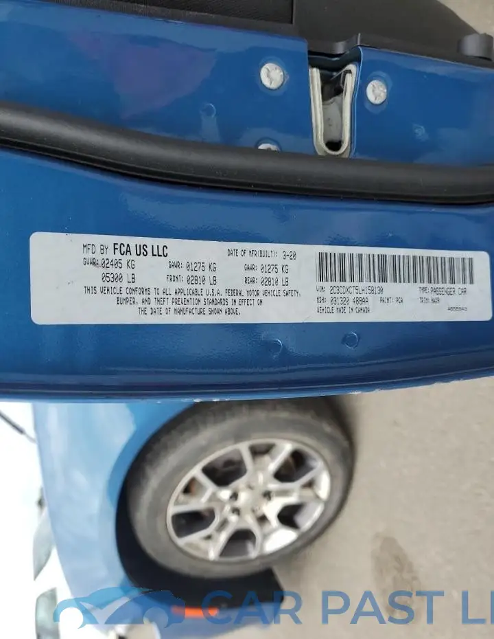 2C3CDXCT5LH158130# 12
