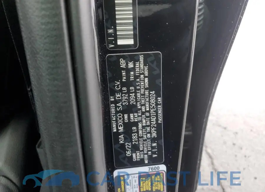 3KPF24AD1PE508024# 12