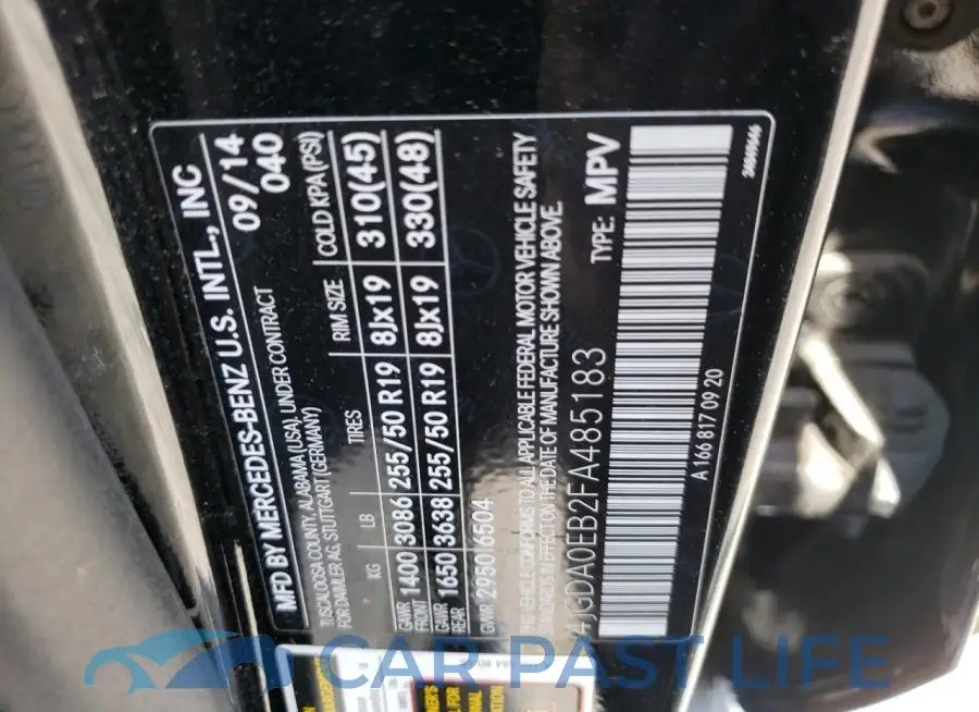 4JGDA0EB2FA485183# 13
