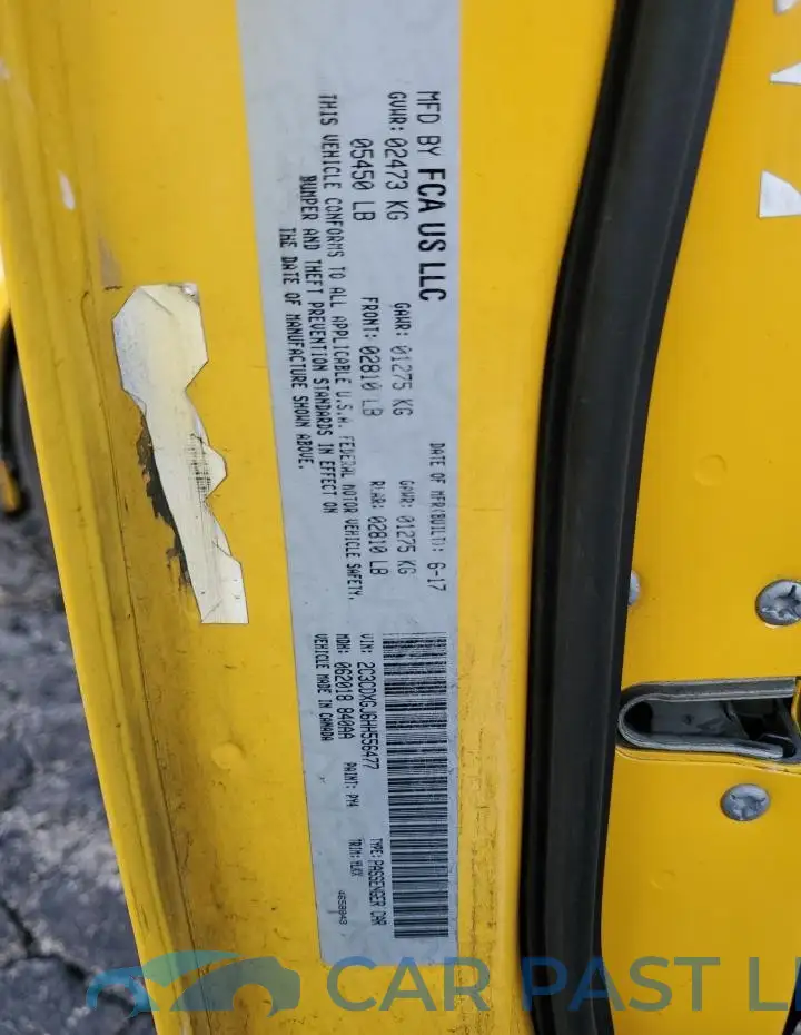 2C3CDXGJ6HH556477# 13