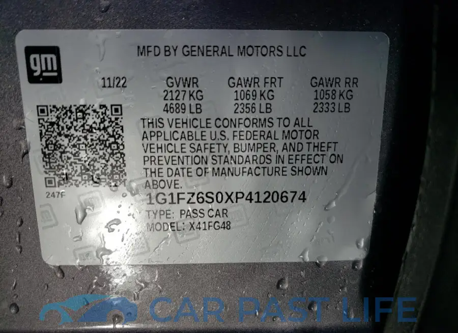1G1FZ6S0XP4120674# 13