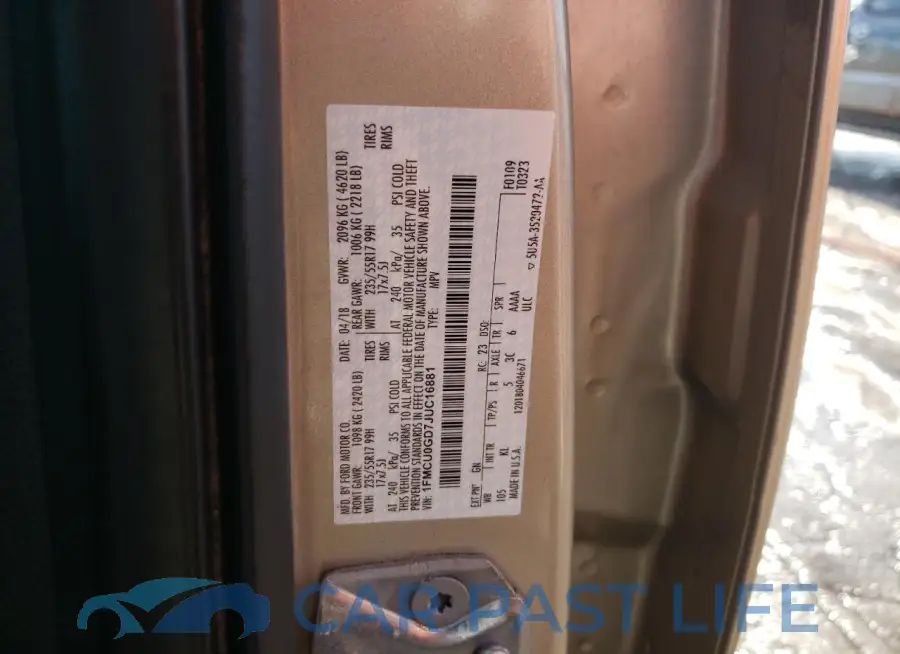 1FMCU0GD7JUC16881# 14