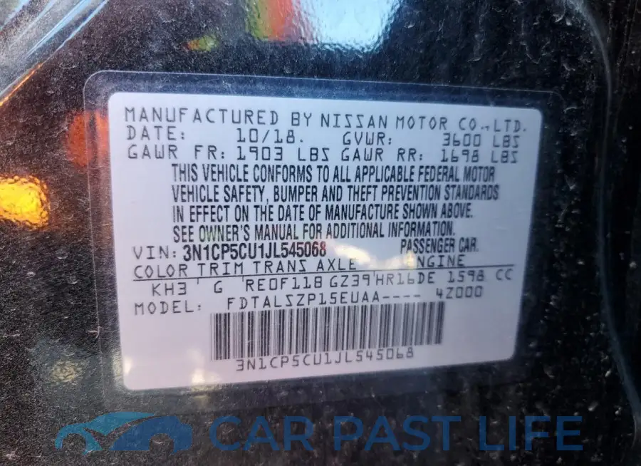 3N1CP5CU1JL545068# 13