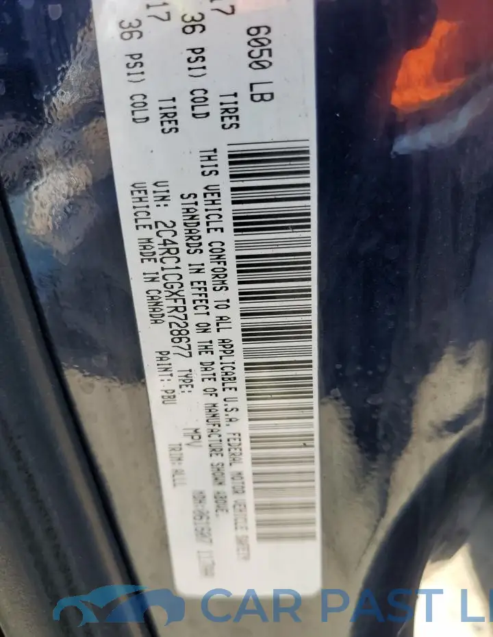2C4RC1CGXFR728677# 13