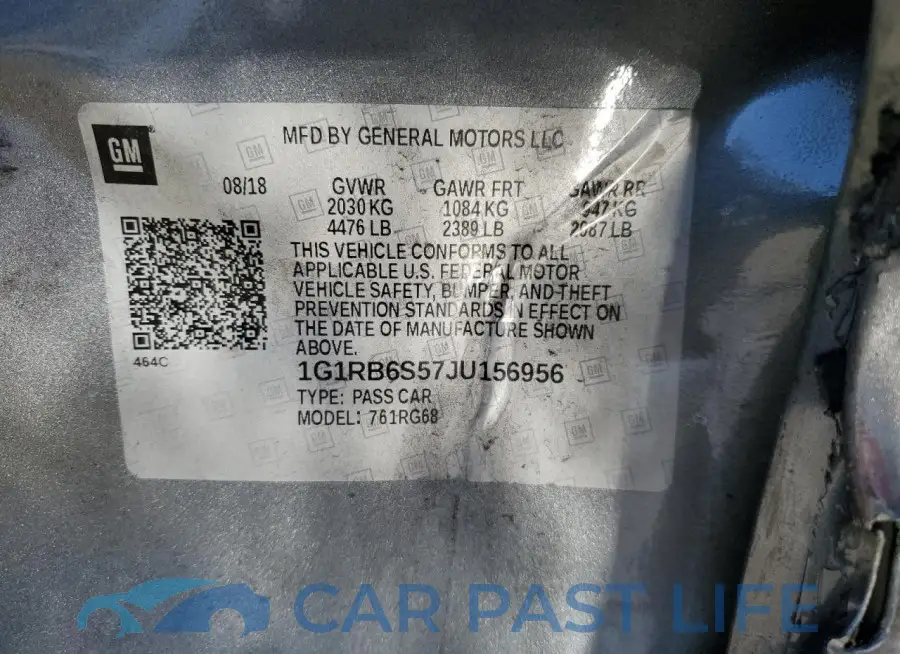 1G1RB6S57JU156956# 12