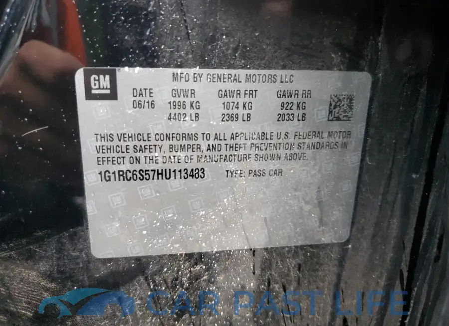 1G1RC6S57HU113483# 12
