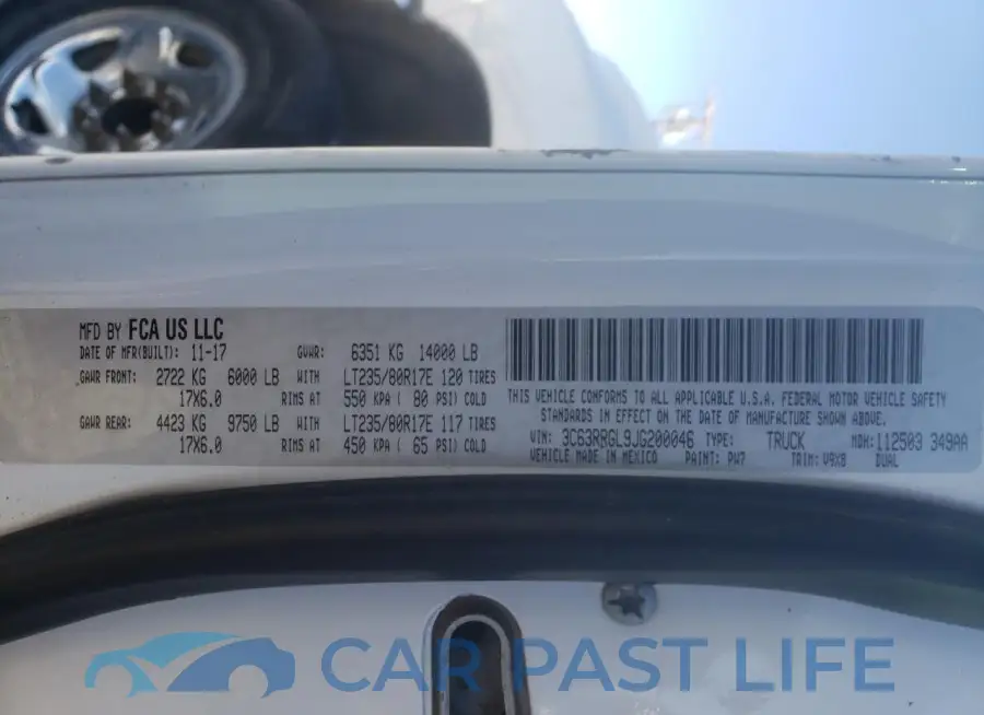 3C63RRGL9JG200046# 12