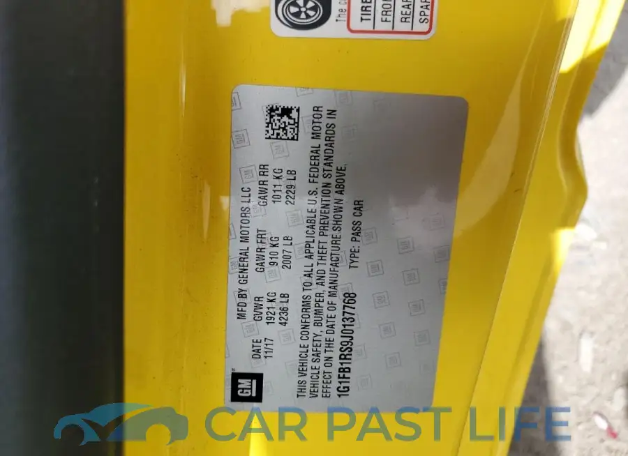 1G1FB1RS9J0137768# 12