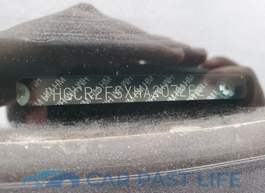 1HGCR2F5XHA207262# 12