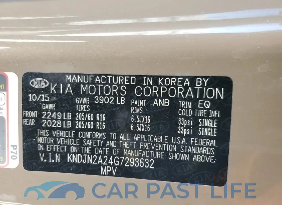 KNDJN2A24G7293632# 14