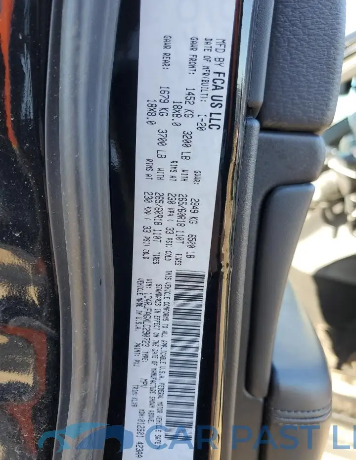 1C4RJFAGXLC290723# 13