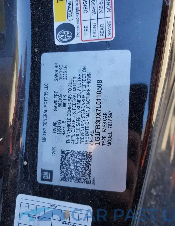 1G1FB3DX7L0118508# 13