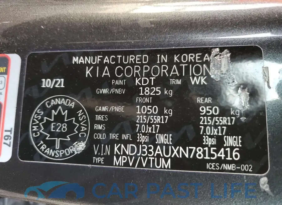 KNDJ33AUXN7815416# 12