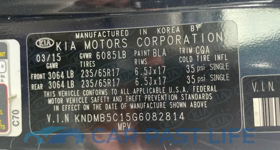 KNDMB5C15G6082814# 10