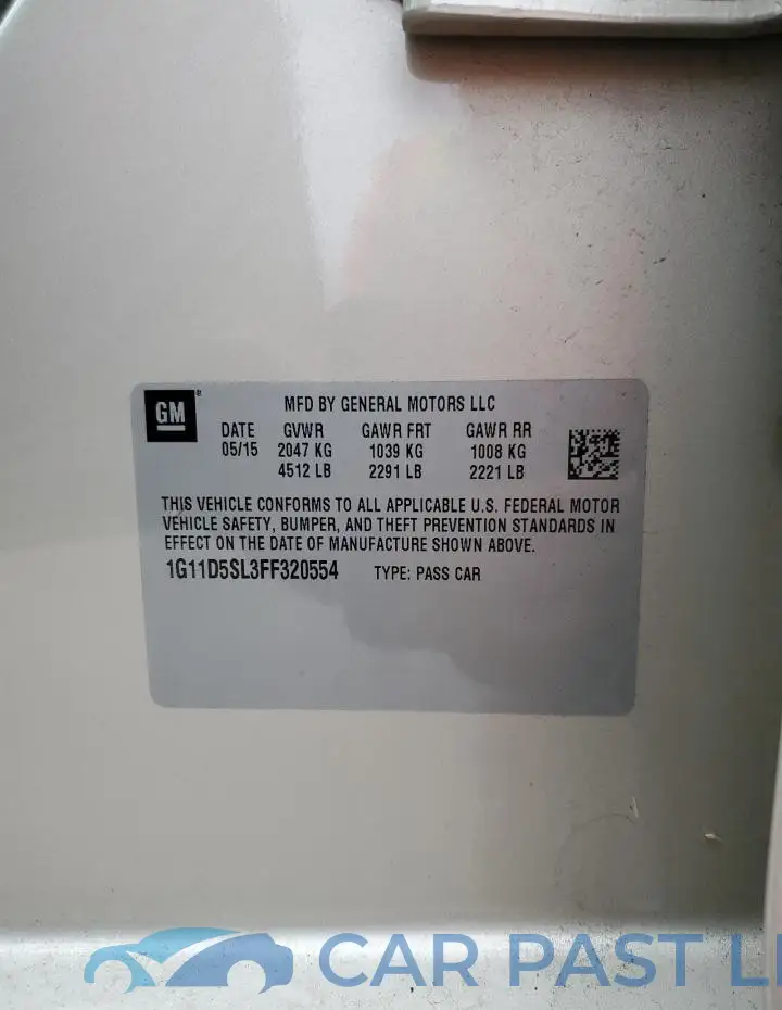 1G11D5SL3FF320554# 12