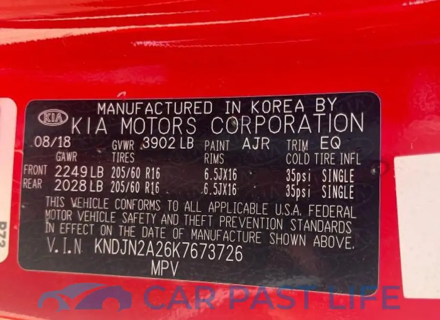 KNDJN2A26K7673726# 10