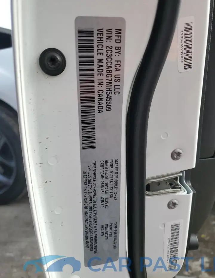 2C3CCABG7MH545509# 12