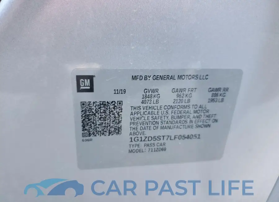 1G1ZD5ST7LF054051# 13