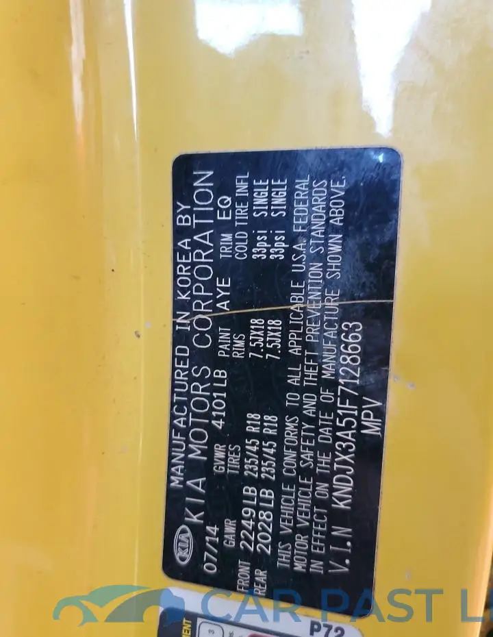 KNDJX3A51F7128663# 12